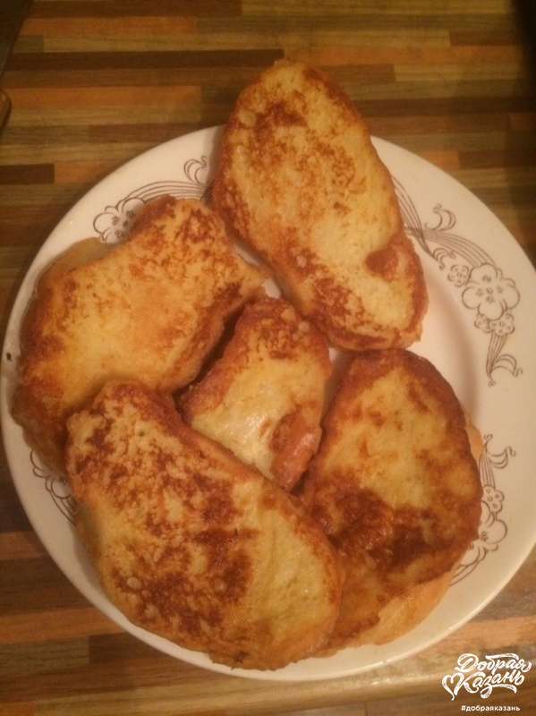 Папа научил меня жарить вкусно булочки