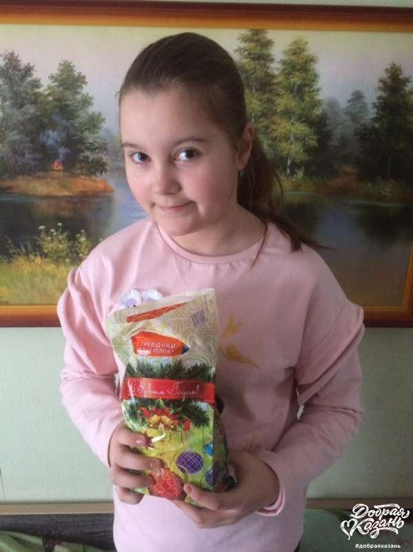 Культурные подруги из Елабуги Саша и Надя поздравили меня с новым годом