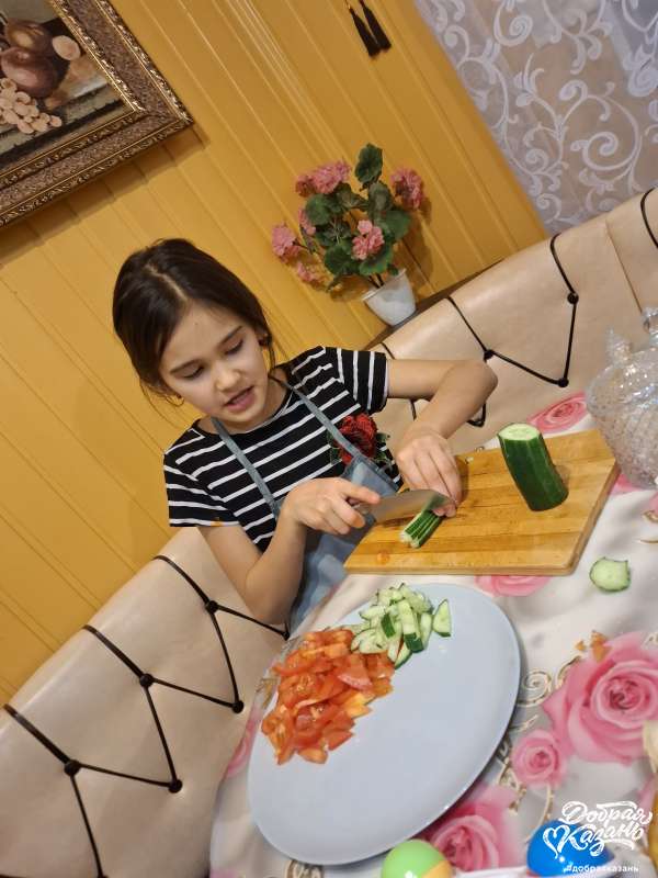 Приготовила салат