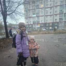 Перед школой отвела сестренку в садик