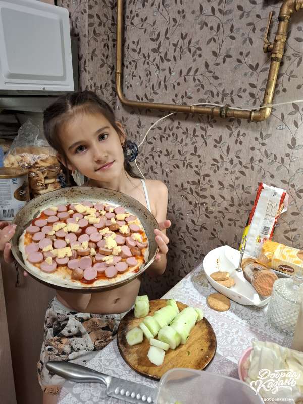 Помогаю маме