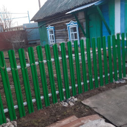 В выходные съездили к бабушке, сделали уборку