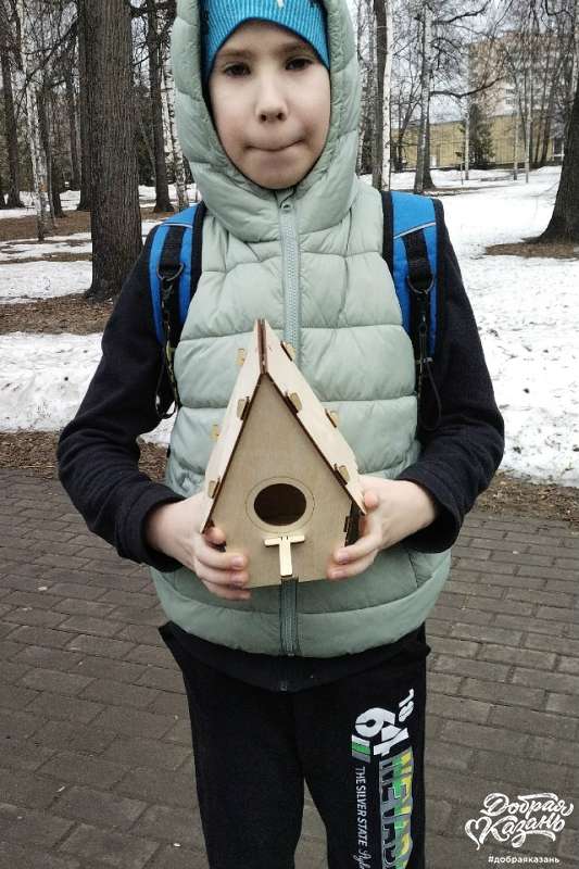 Сделал скворечник