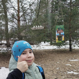 Кормушка для птиц из коробки от сока
