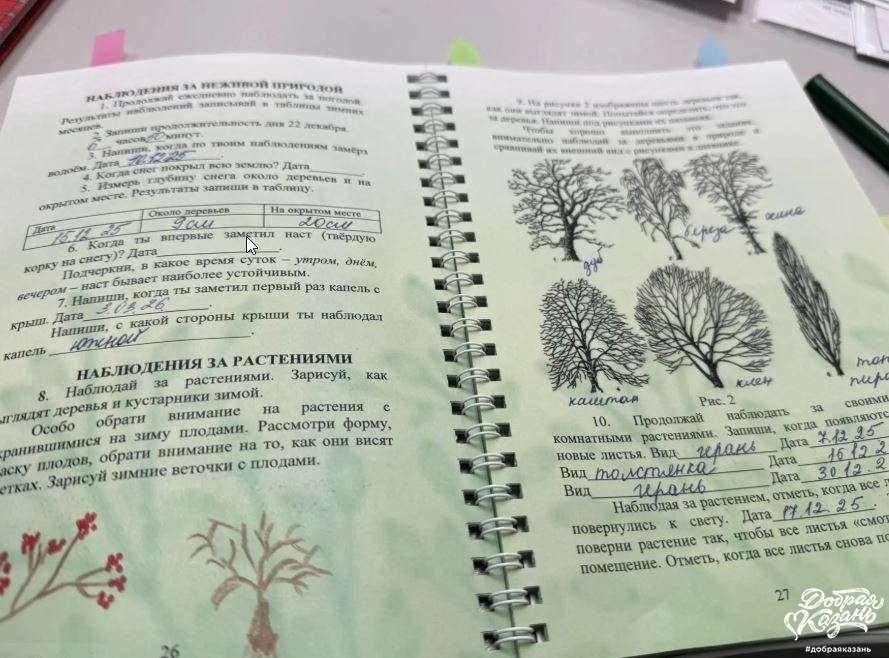 Дневник юного натуралиста