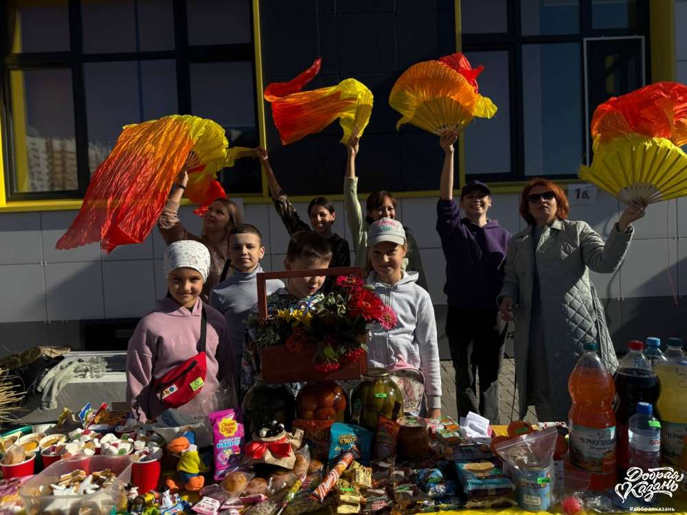 Благотворительная ярмарка в школе