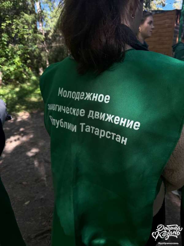 Были на субботнике с мамой