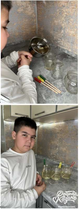 Кристаллы из сахара