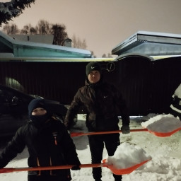 И снова снег