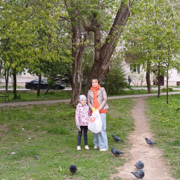 Ещё одна уборка в сквере