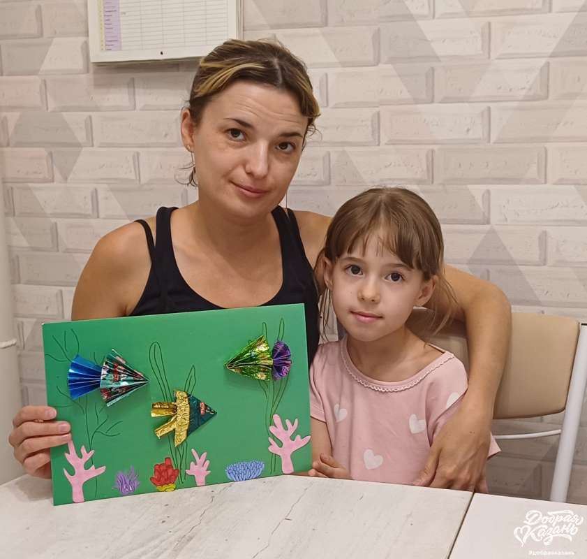 Поделка из фантиков