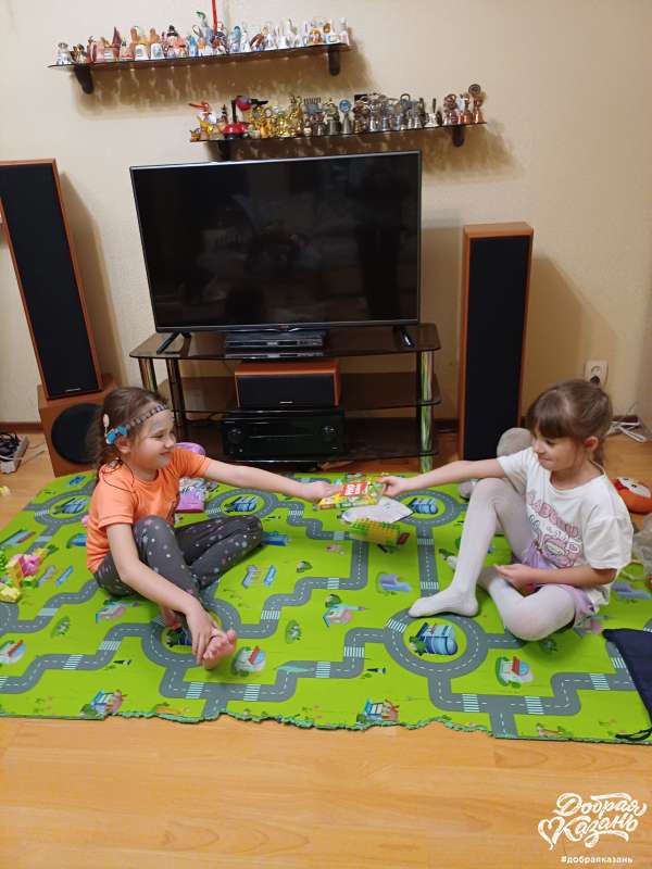 Обменялись с подругой книгами