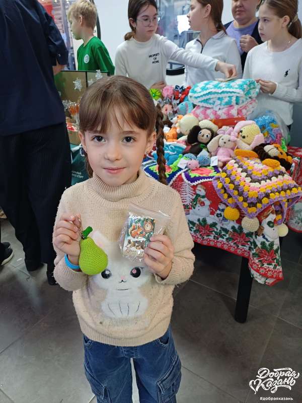 Участие в школьной благотворительной ярмарке