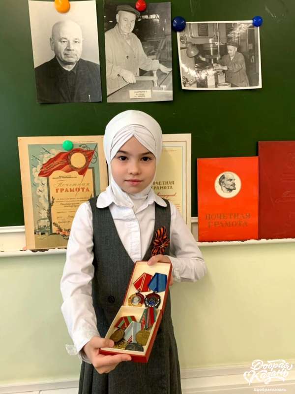 Бөек Ватан сугышта катнашкан дәү әти