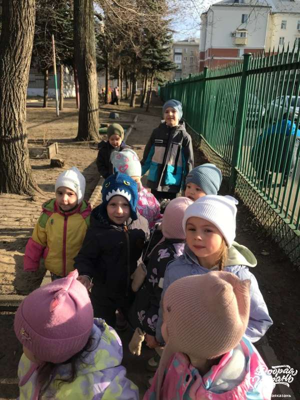 Прогулка с малышами