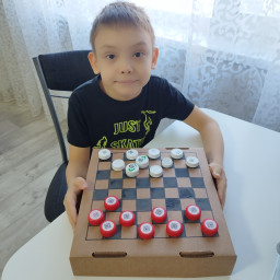 Сделал эко шашки