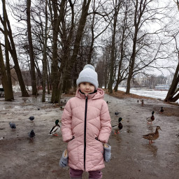 Покормила уточек в парке