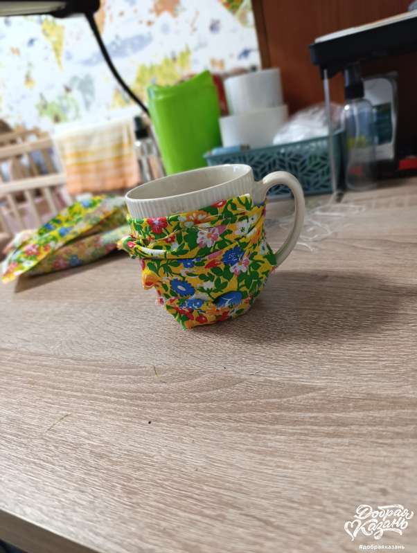 Чтобы не обжечься горячим чаем