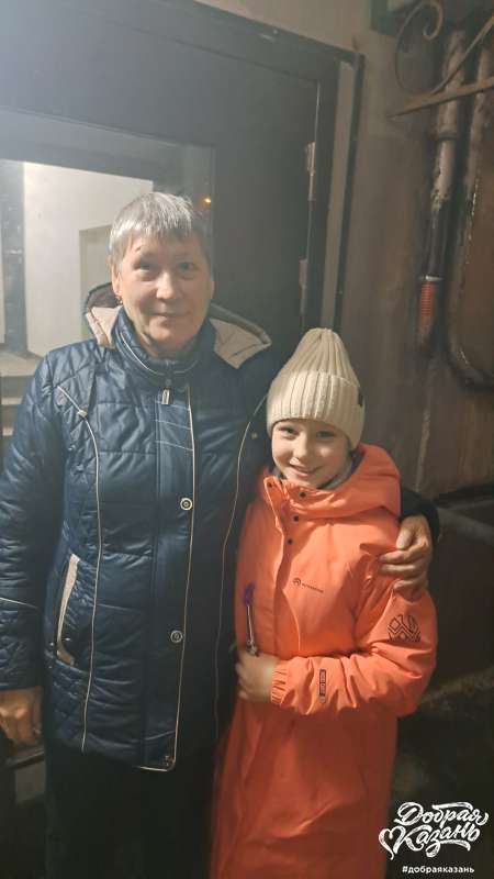 Ездили в гости к бабушке