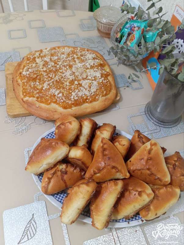 Пели пироги с бабушкой