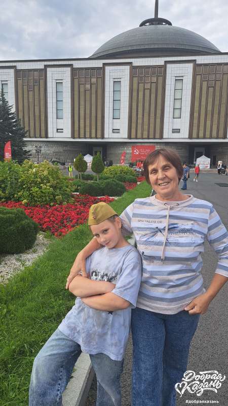 С бабушкой ходили в музей