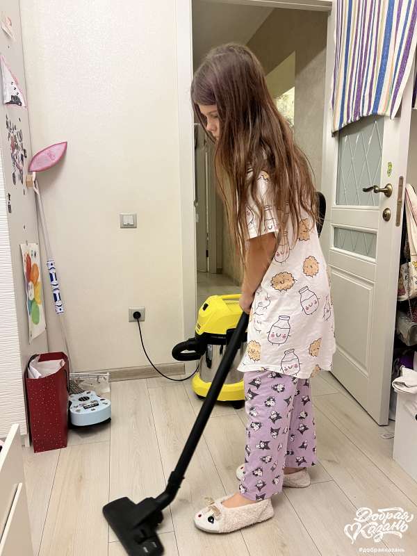 Убираюсь дома