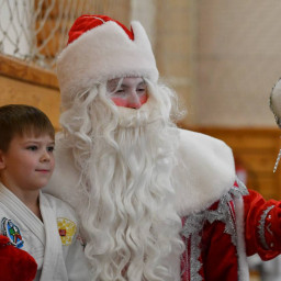 Участвовал в соревновании по дзюдо. Поддерживал своих друзей!