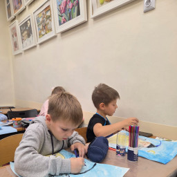 Готовлю рисунок для папы на день рождения!