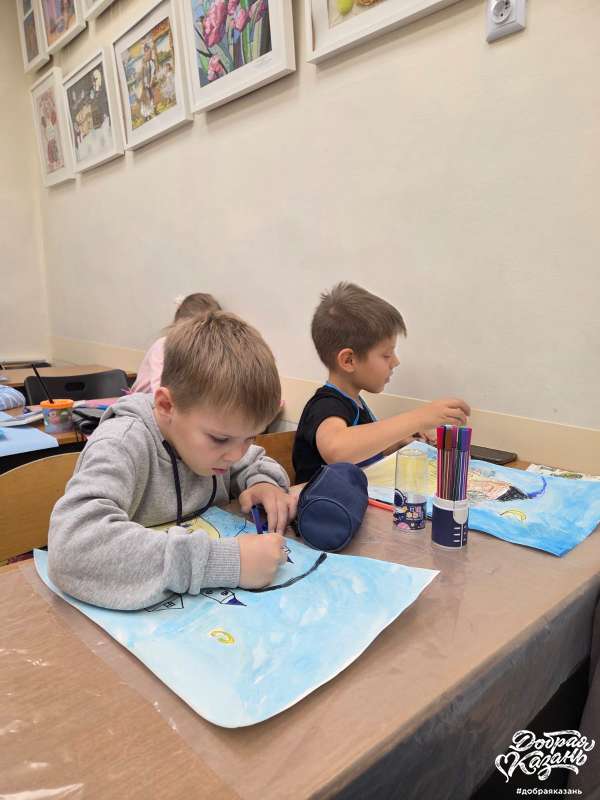 Готовлю рисунок для папы на день рождения!