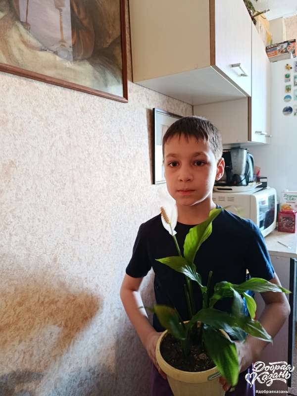ухаживаю за цветами