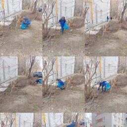 субботник у дома