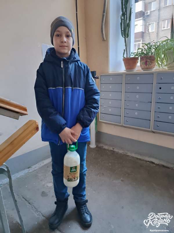 Помогал родителям