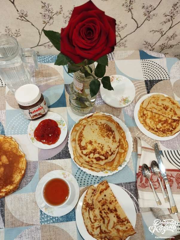 Чаепитие для семьи в выходной