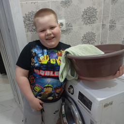 Будем загружать стиральную машину.