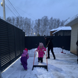 Зима была снежной!