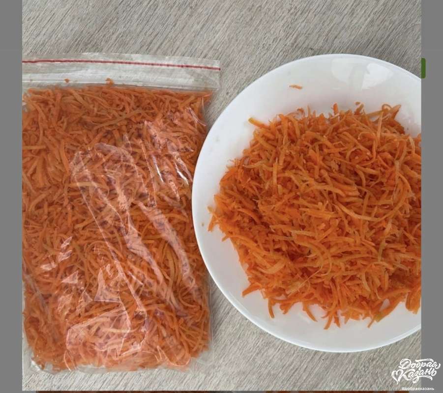 Запасы из морозильника